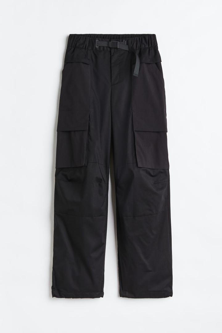 H & M - Warm Shell Pants - Black