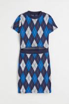 H & M - Cut-out Dress - Blue
