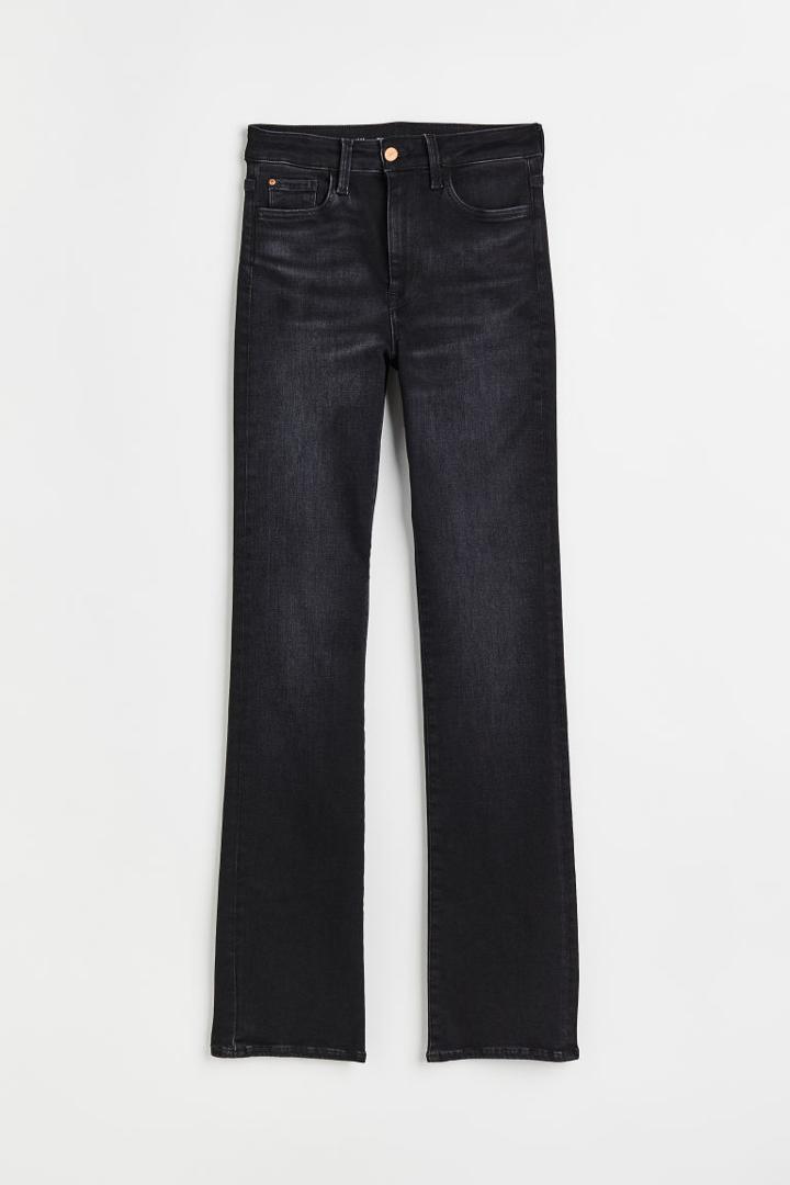 H & M - True To You Bootcut High Jeans - Black