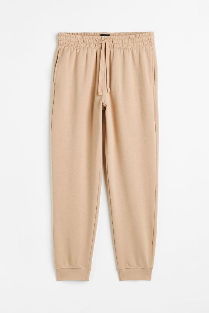 H & M - Regular Fit Sweatpants - Beige