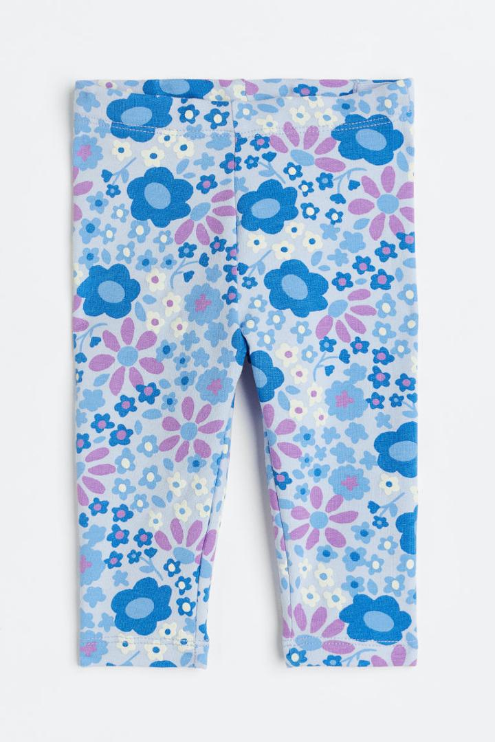 H & M - Extra-soft Leggings - Blue