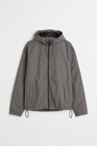 H & M - Nylon Windbreaker - Gray