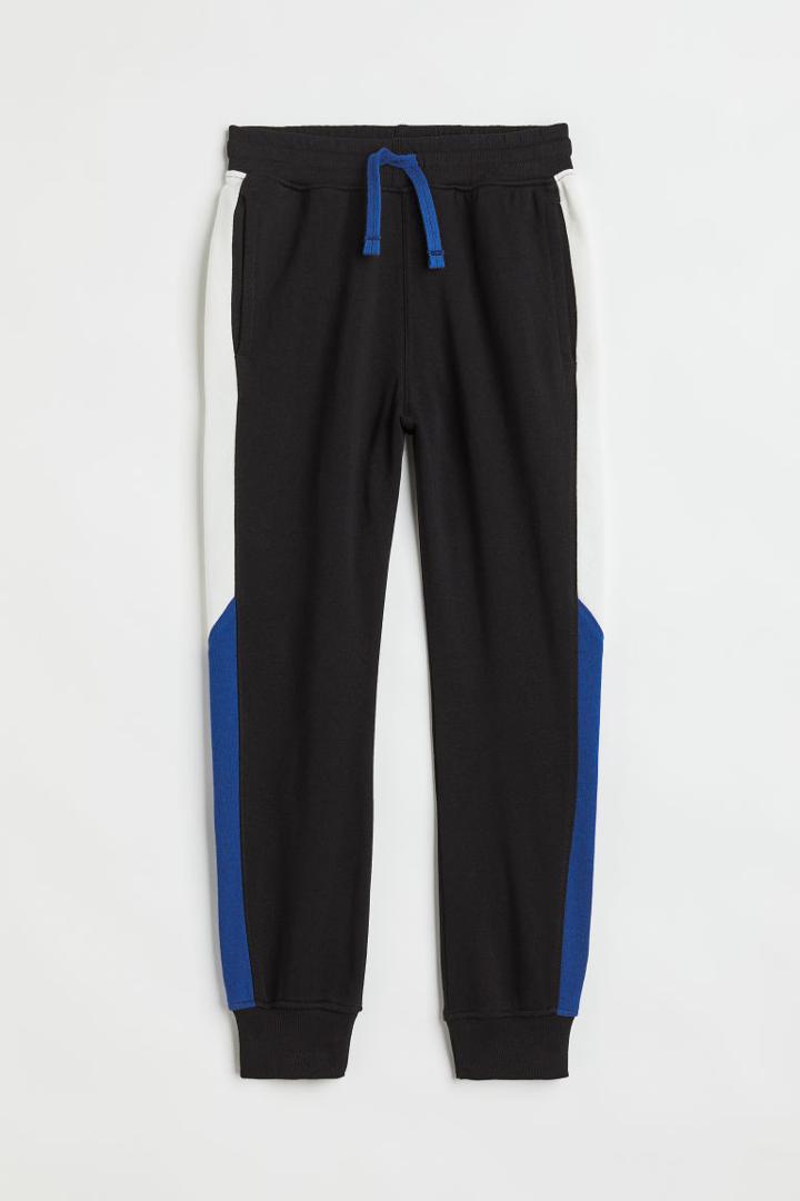 H & M - 3-pack Cotton Twill Pants - Blue