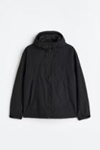 H & M - Regular Fit Windbreaker - Black