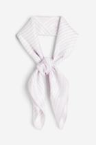 H & M - Satin Scarf - Purple