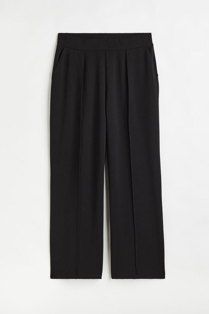 H & M - H & M+ High-waist Dress Pants - Black