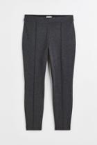 H & M - H & M+ Crease-front Leggings - Gray