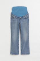 H & M - Mama Slim Flared Ankle Jeans - Blue