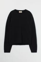 H & M - Fine-knit Cashmere Sweater - Black