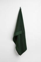 H & M - Cotton Terry Bath Sheet - Green