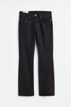 H & M - Slim Flared Jeans - Black