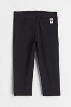H & M - 3/4-length Leggings - Black