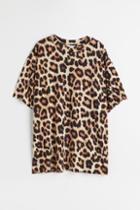 H & M - Ribbed T-shirt - Black