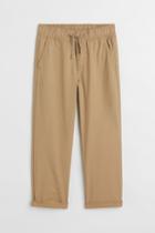 H & M - Cotton Twill Chinos - Beige