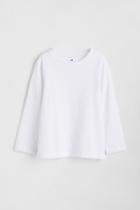 H & M - Jersey Shirt - White