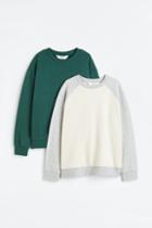 H & M - 2-pack Sweatshirts - Gray