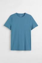 H & M - Coolmax Slim Fit T-shirt - Blue