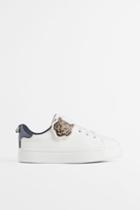 H & M - Appliqud Sneakers - White