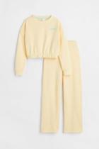 H & M - 2-piece Set - Yellow
