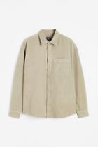 H & M - Denim Overshirt - Beige