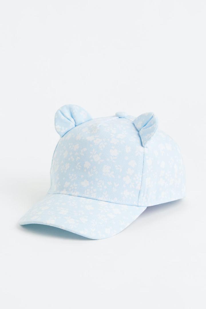 H & M - Appliqud Cap - Blue