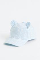 H & M - Appliqud Cap - Blue