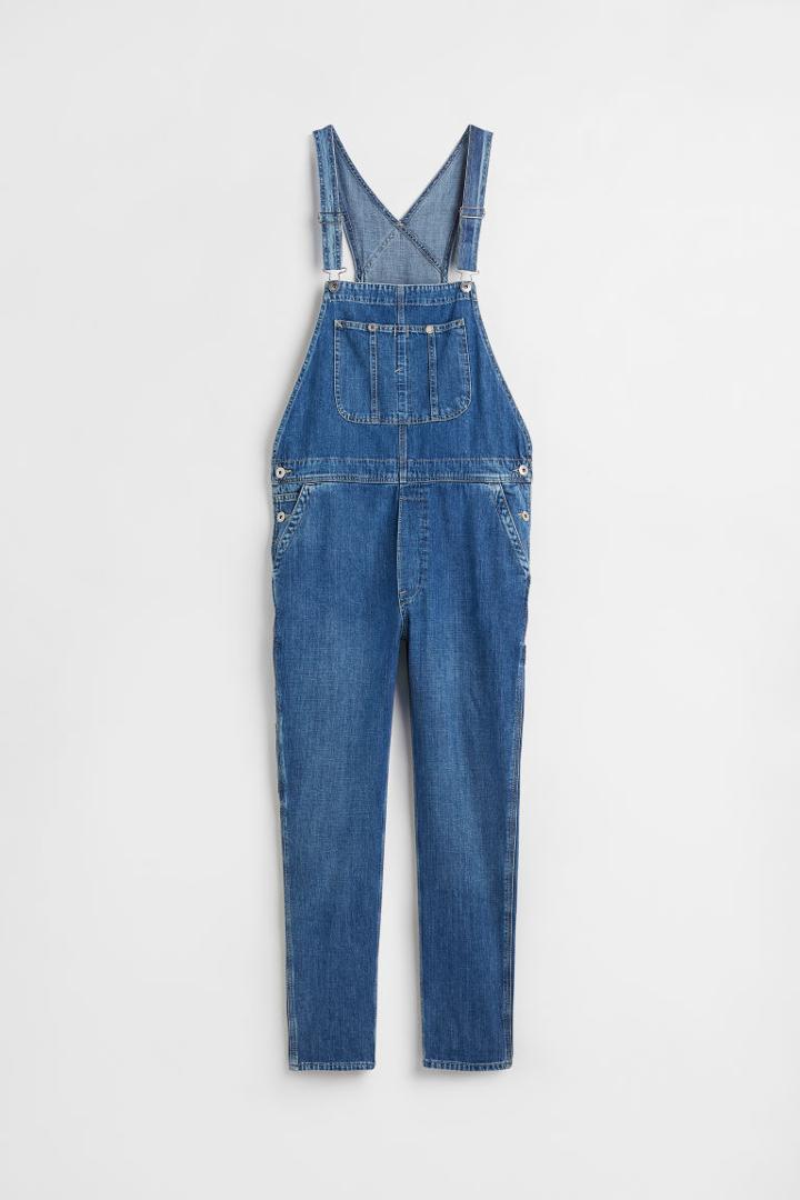 H & M - Denim Overalls - Blue