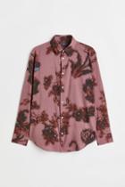 H & M - Regular Fit Shirt - Red