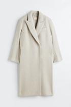 H & M - Wool-blend Coat - White