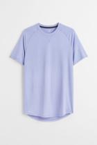 H & M - Loose Fit Sports Shirt - Purple