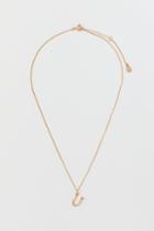 H & M - Gold-plated Pendant Necklace - Gold