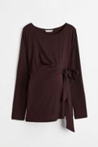 H & M - Mama Modal-blend Top - Red