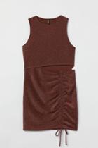 H & M - H & M+ Cut-out Dress - Brown
