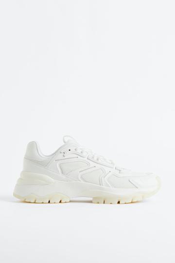 H & M - Chunky Sneakers - White