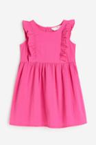 H & M - Seersucker Dress - Pink