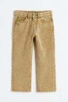 H & M - Loose Fit Jeans - Yellow