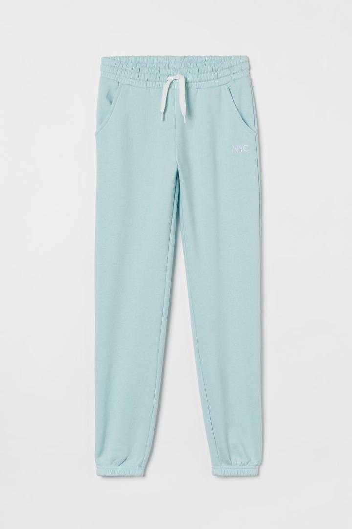 H & M - Joggers - Turquoise