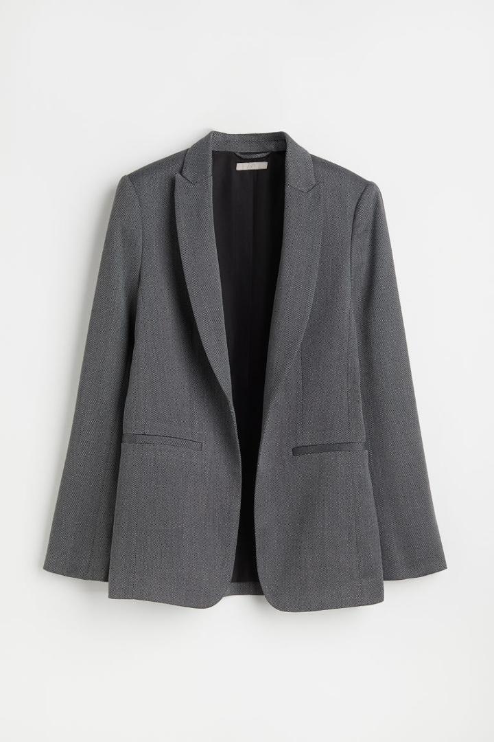 H & M - Viscose-blend Jacket - Gray