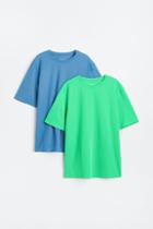 H & M - 2-pack Drymove&trade; Sports Shirts - Green