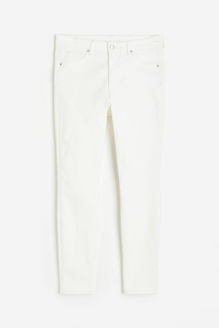 H & M - H & M+ Ultra High Ankle Jeggings - White