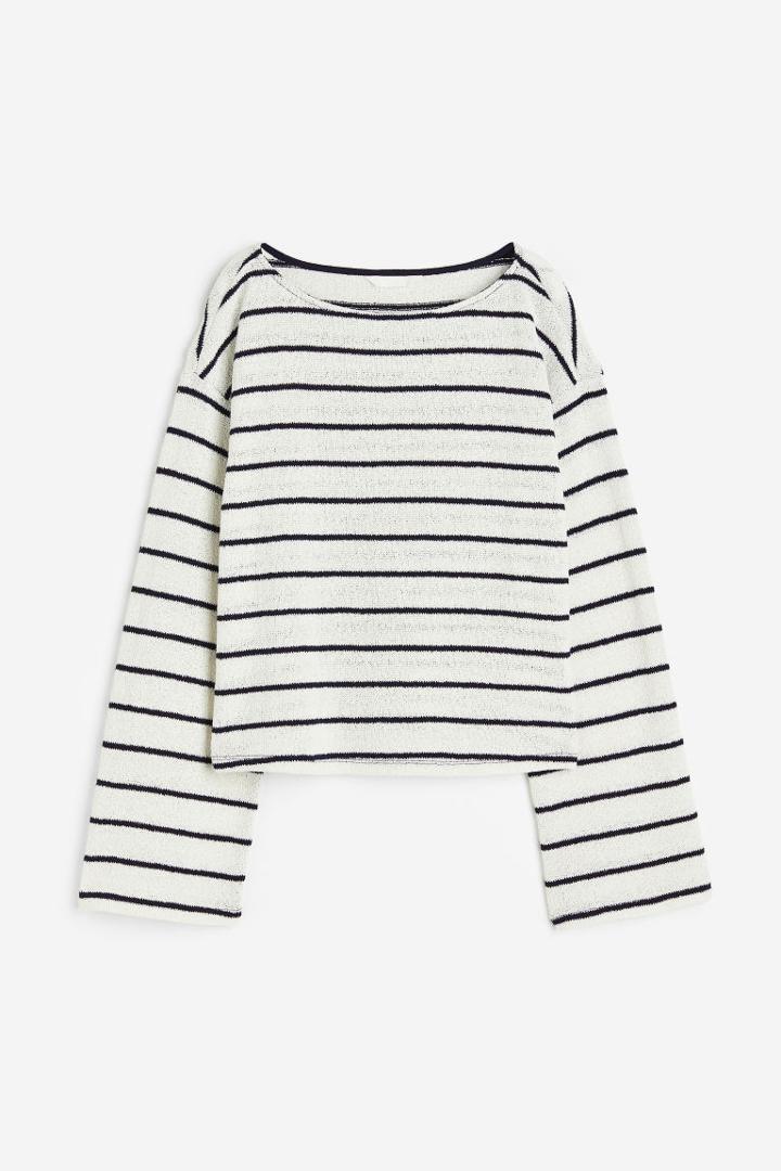 H & M - Boxy Sweater - Blue