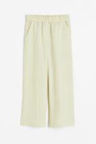 H & M - Straight Pants - Green