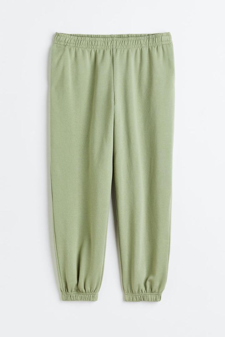 H & M - H & M+ Oversized Joggers - Green