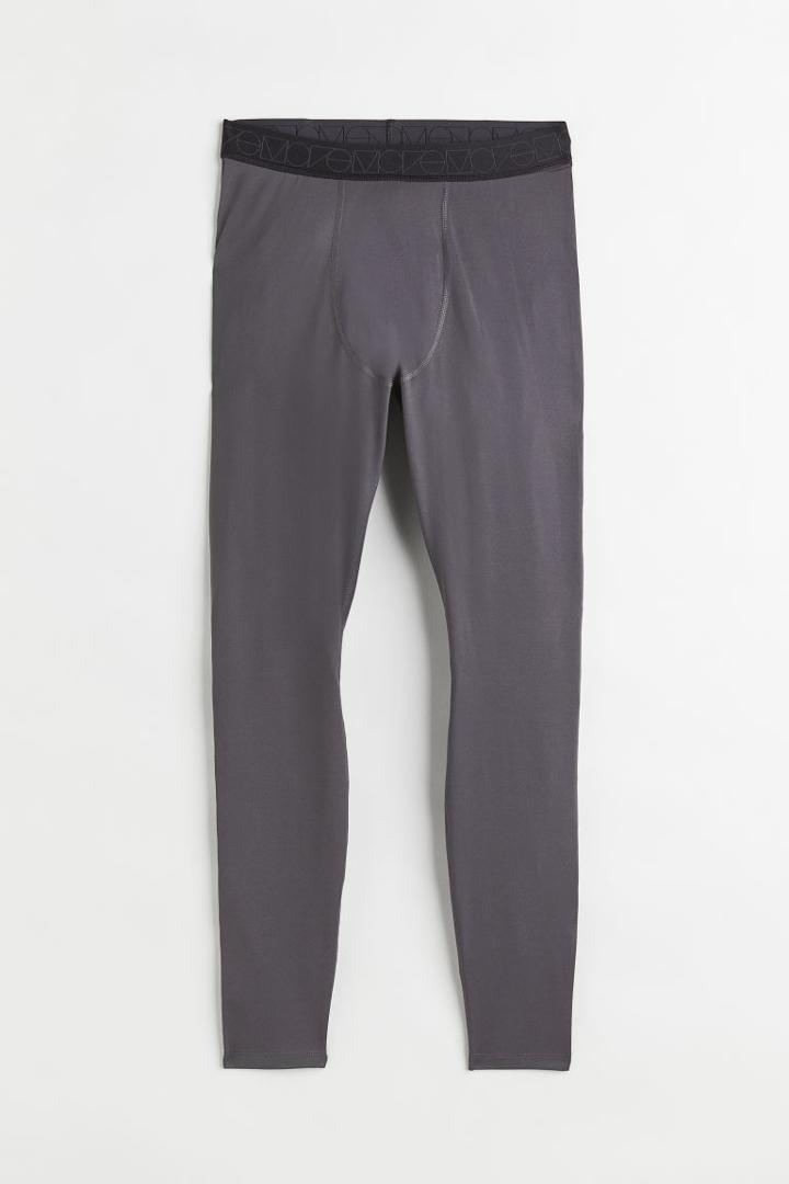 H & M - Sports Leggings - Gray