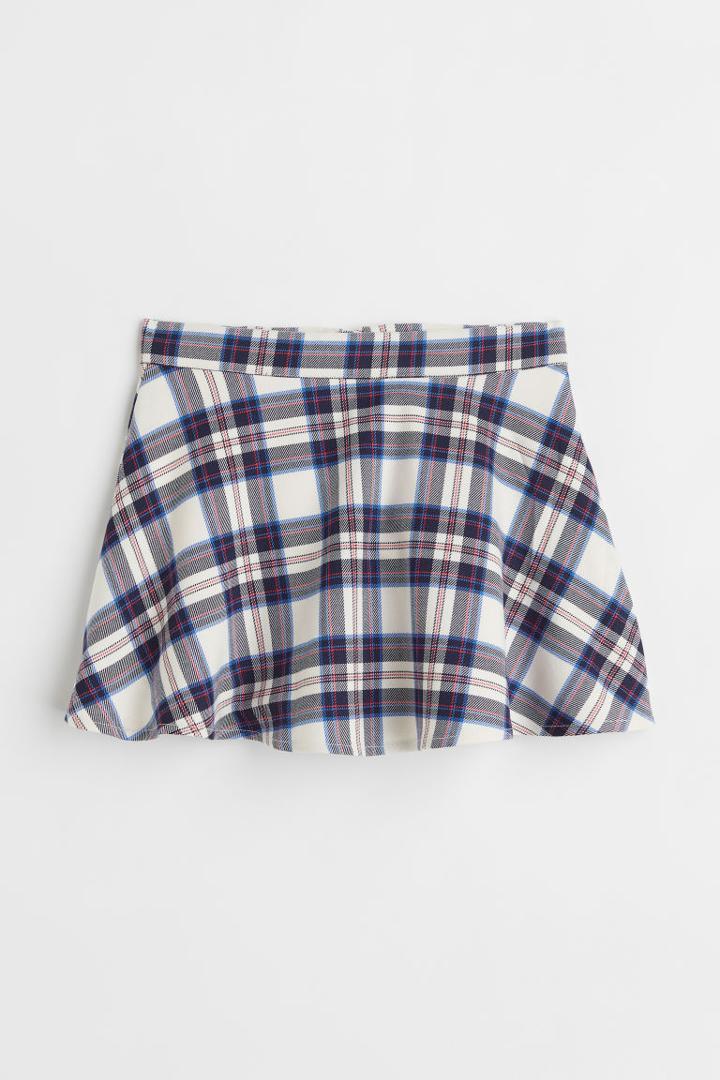 H & M - Twill Skirt - Blue