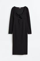 H & M - Cut-out Bodycon Dress - Black