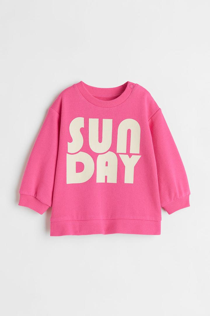 H & M - Sweatshirt - Pink