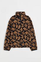 H & M - Fast-drying Fleece Sports Top - Black