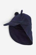 H & M - Ear-detail Sun Cap - Blue