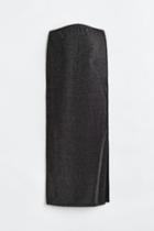 H & M - Mama Glittery Pencil Skirt - Black